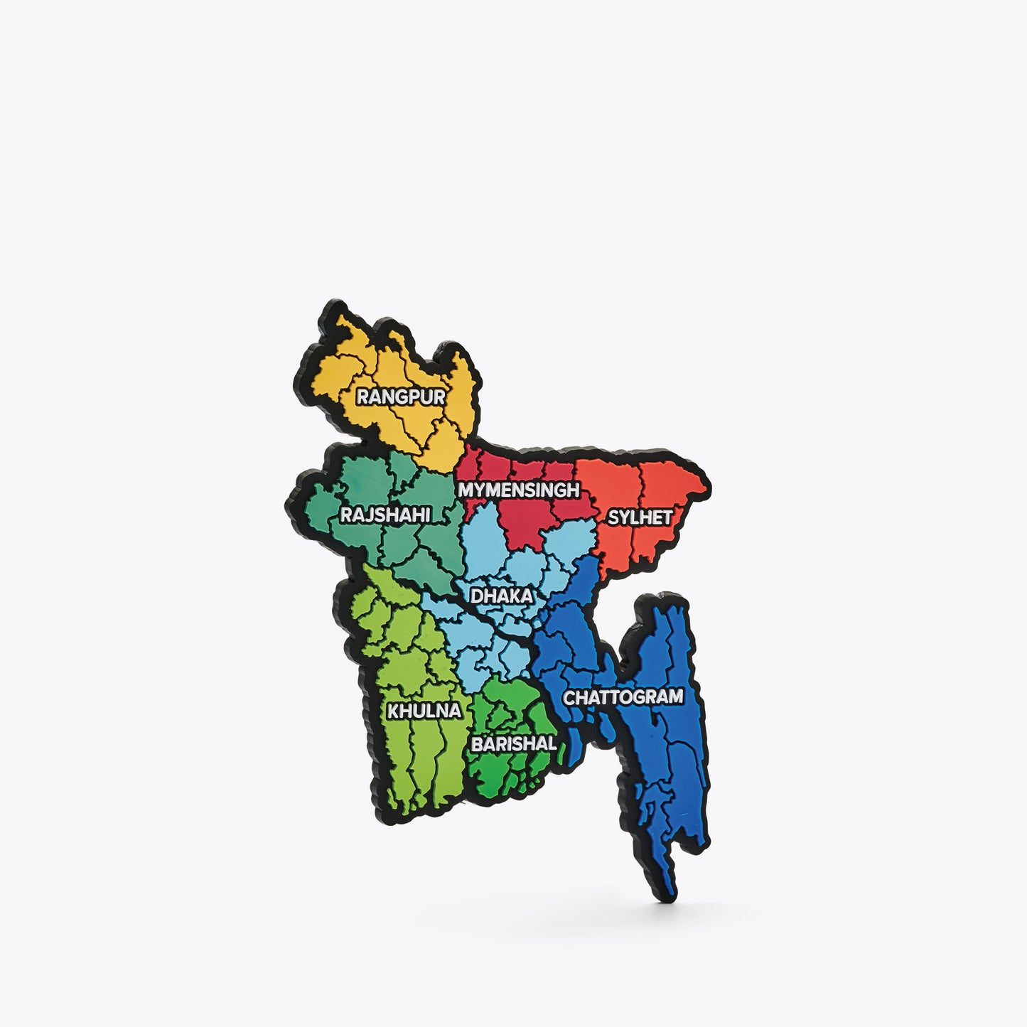 Bangladesh Divisions Fridge Magnet